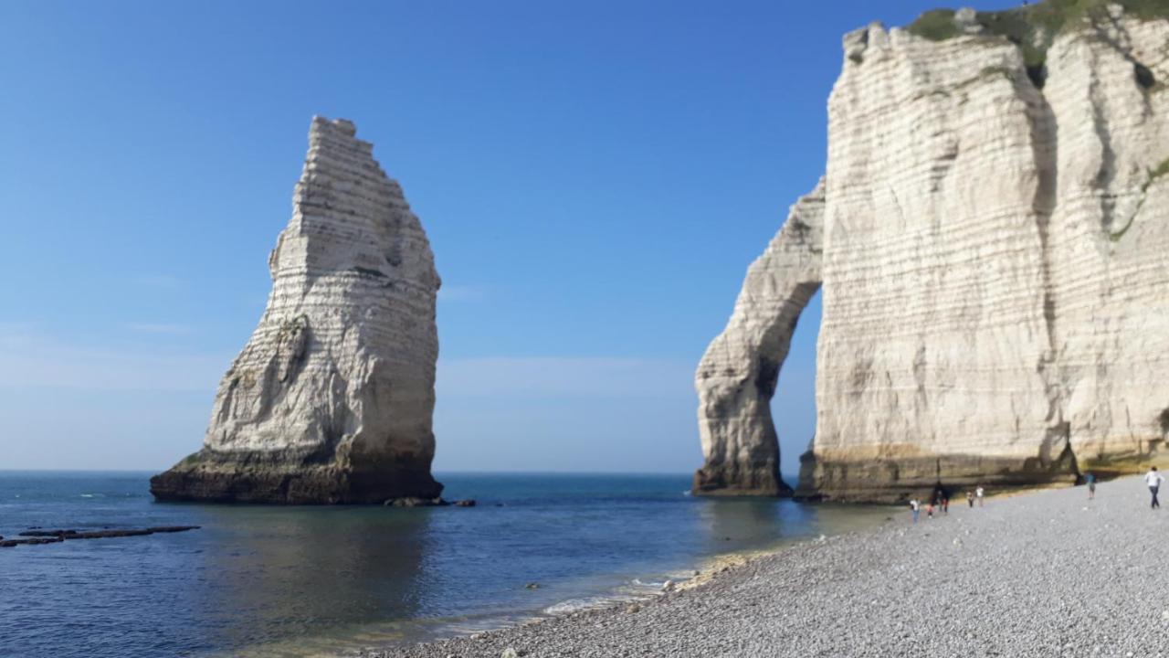 "L'Aiguille Creuse" - Tres Lumineux A 50M De La Mer - 40M2 - 6Max 에트르타 외부 사진